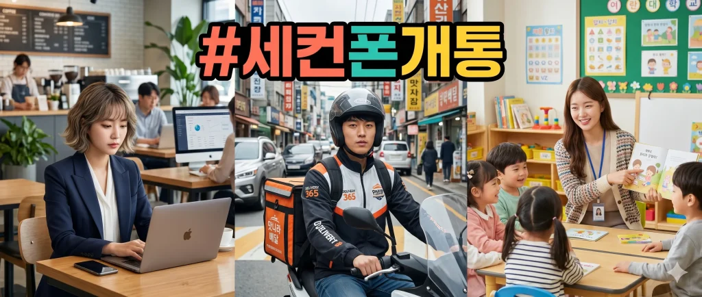 세컨폰개통